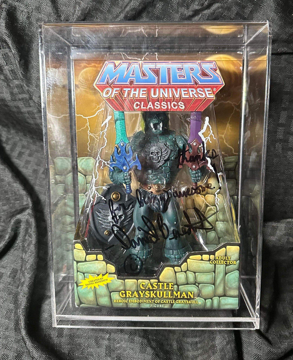 Masters of the Universe Castle Grayskullman Signed by Daniel Benedict