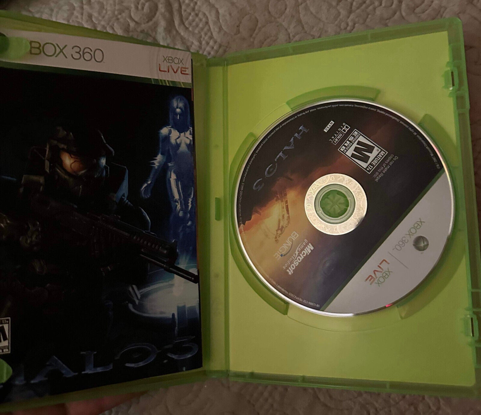 Halo 3 Microsoft Xbox 360 - Tested & Working