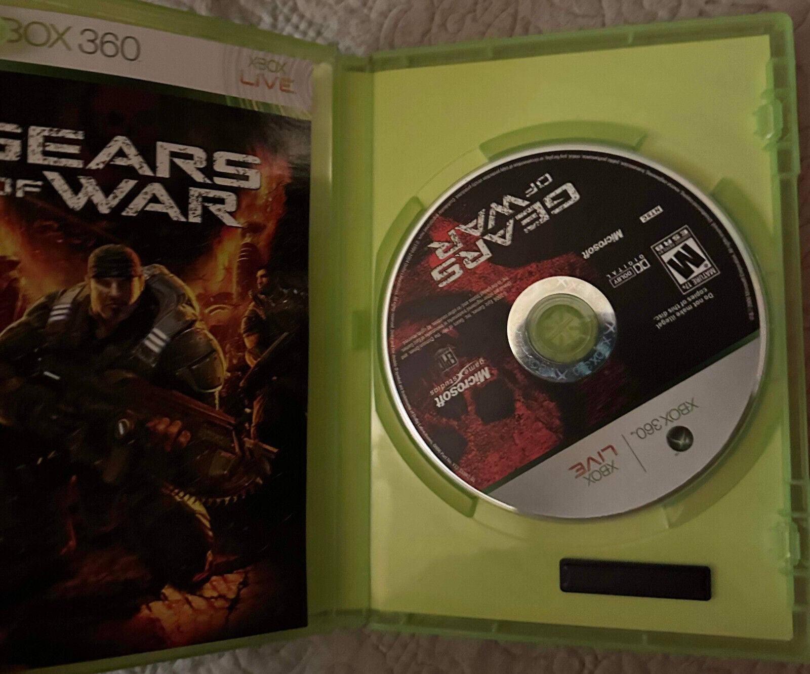 Gears of War - Xbox 360 Game  - Tested & Working