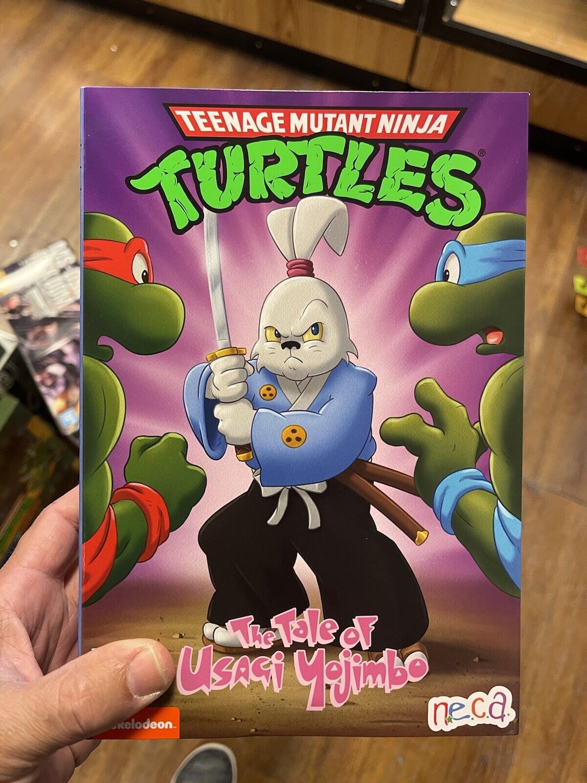 NECA Teenage Mutant Ninja Turtles (TMNT) Usagi Yojimbo (MIB)