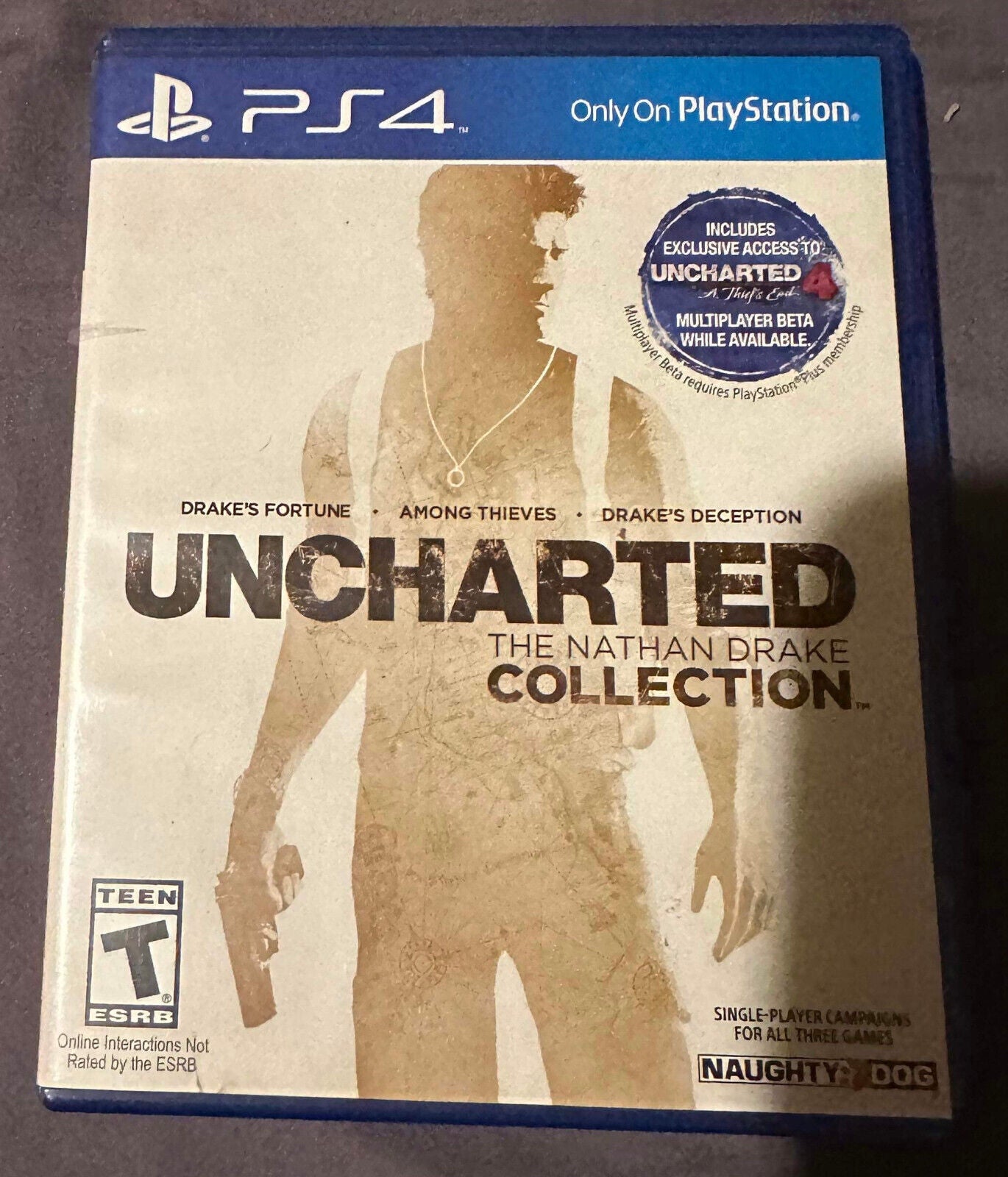 Uncharted The Nathan Drake Collection Sony PlayStation 4 PS4 Game