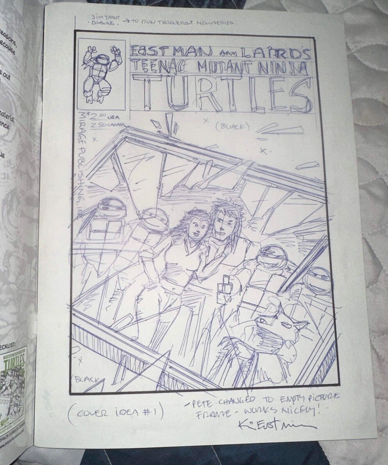 Teenage Mutant Ninja Turtles #50 City at War 1 Treasury Edition IDW Comics 2013
