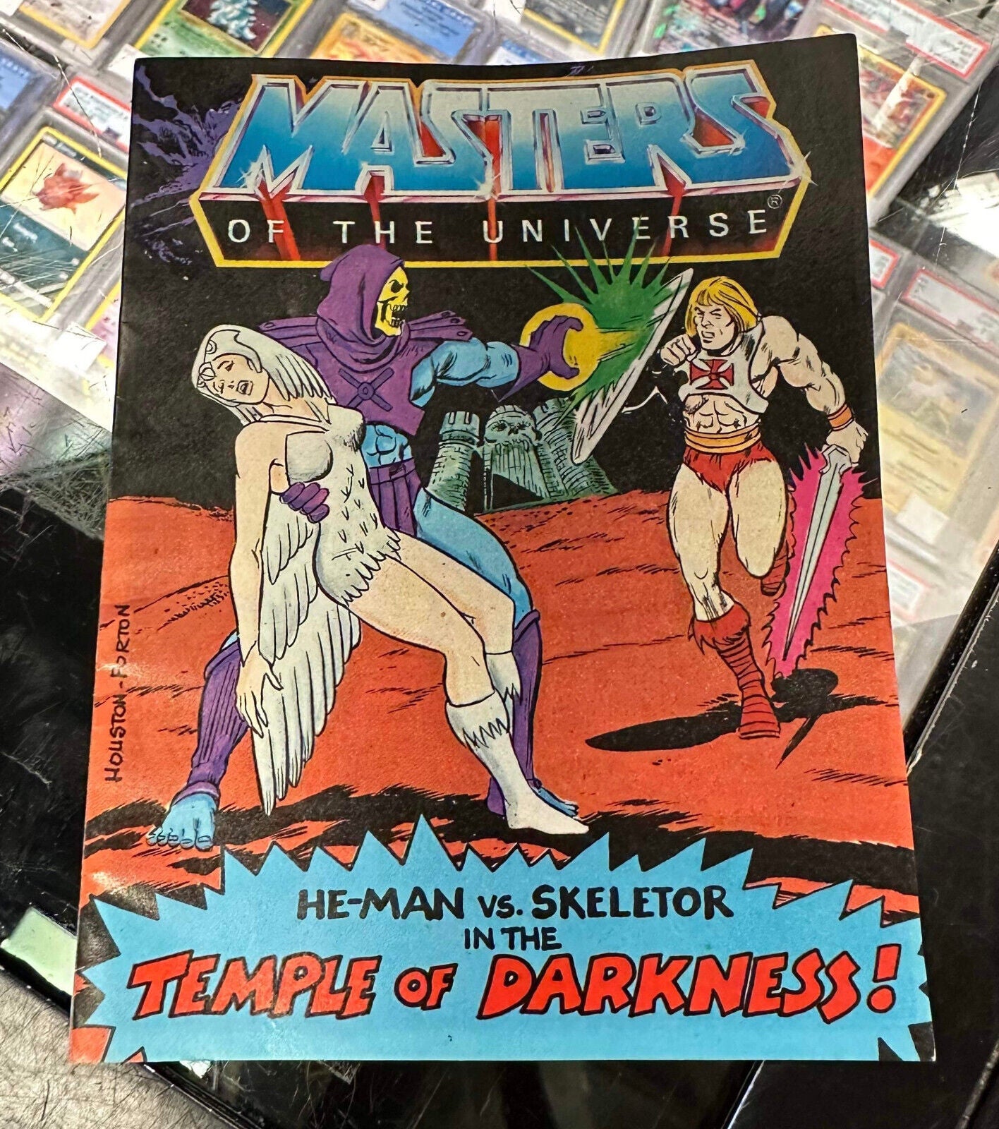 Temple of Darkness Used Mini Comic Masters of the universe Vintage 1983 He-Man