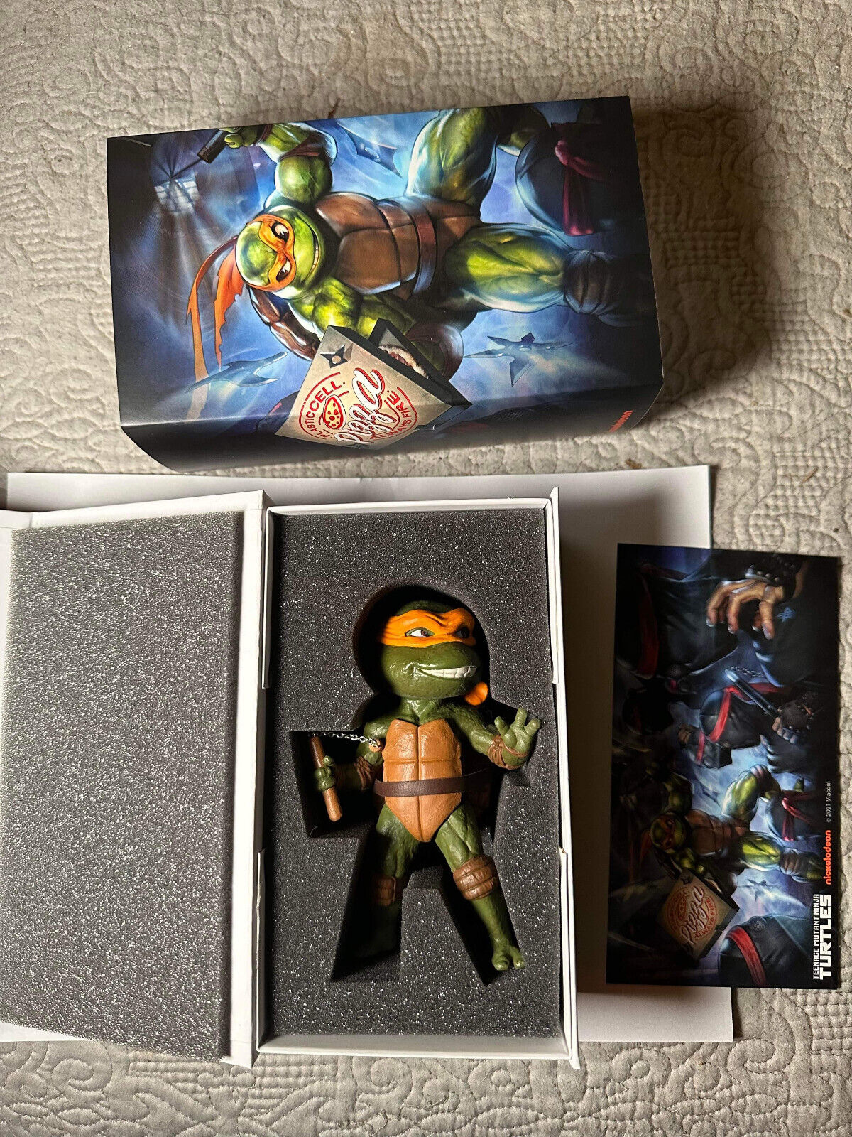 🔥 Plastic Cell Sealed TMNT Teenage Mutant Ninja Turtles Michelangelo 284/700