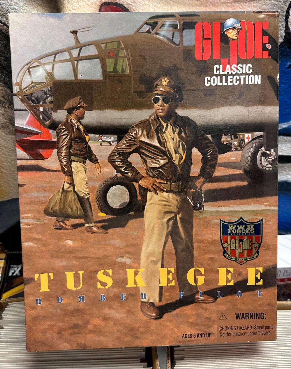 GI Joe Tuskegee Bomber Pilot 12" Figure 1/6 Scale Classic Collection 1996