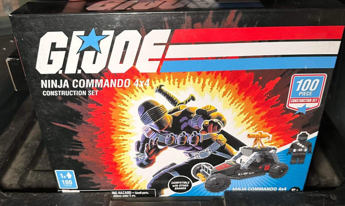 GI Joe Ninja Commando 4x4 with Snake Eyes Construction Set