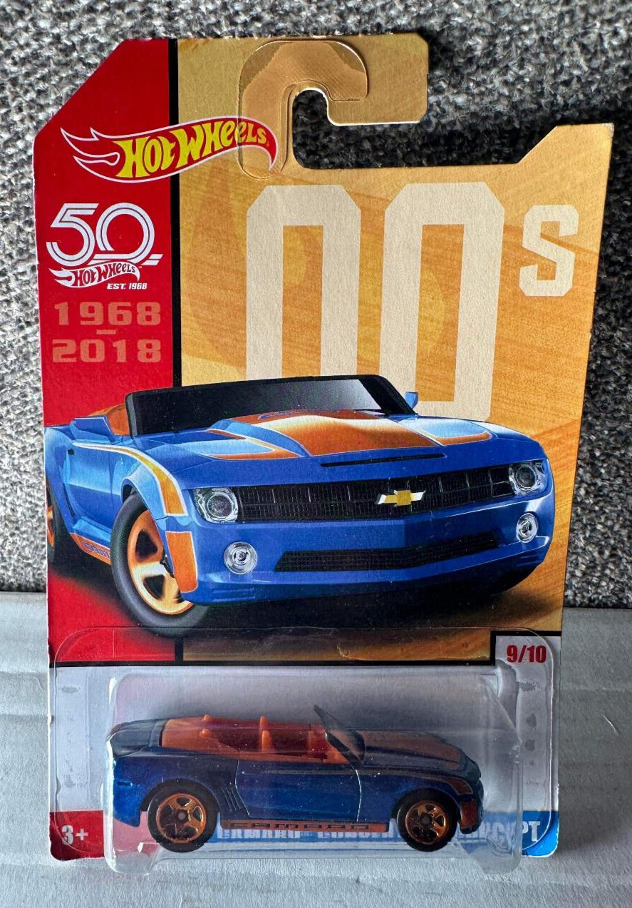 Hot Wheels Decades 00's Camaro Convertible Concept 2017