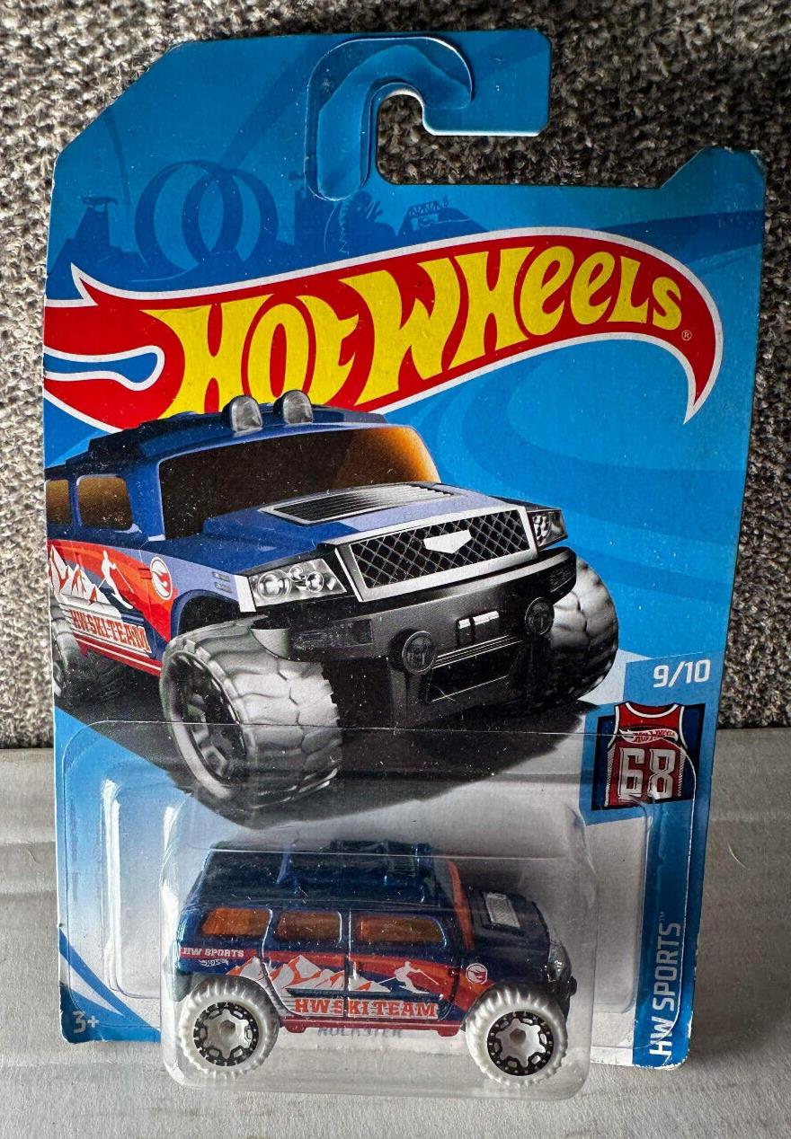 2018 Hot Wheels Treasure Hunt Rockster Sports 9/10 Ski Team