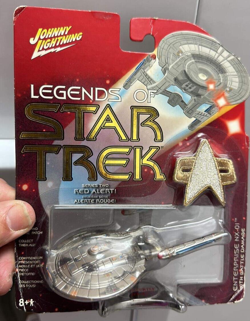 Legends of Star Trek Johnny Lightning Series 2 Red Alert USS Enterprise NCC-4701