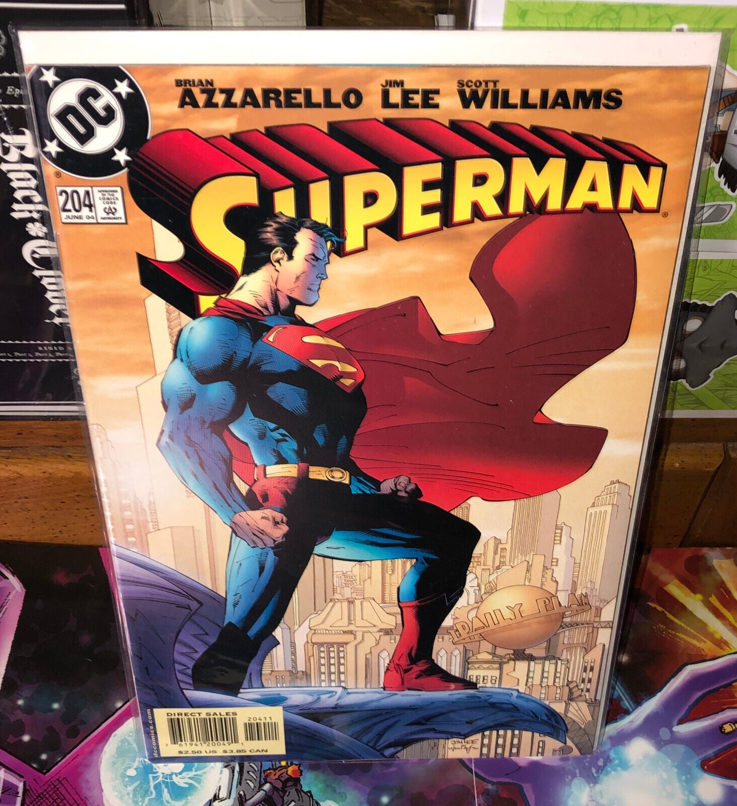 DC Comics - Superman 204 Jim Lee Scott Williams Brian Azzarello 2004