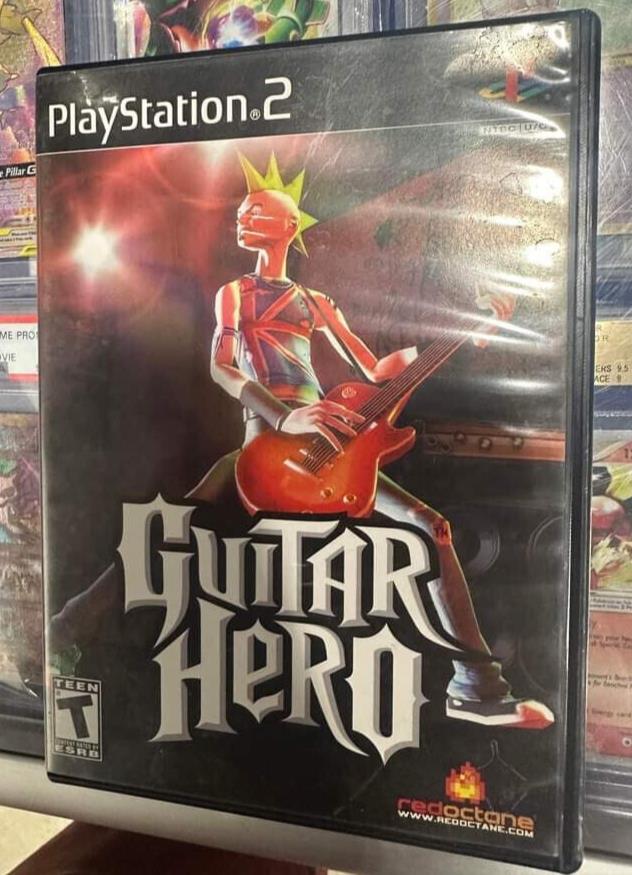 Guitar Hero 1 (Sony PlayStation 2 PS2, 2005)