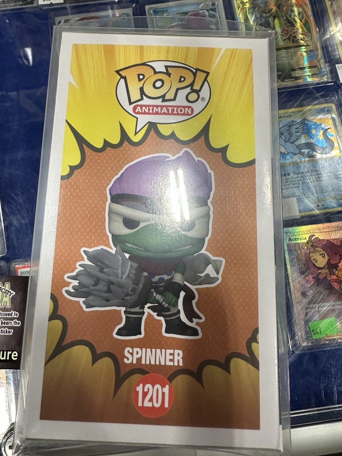 Funko Pop My Hero Academia Spinners signed By Larry Brantley 1st Con Ever Quote