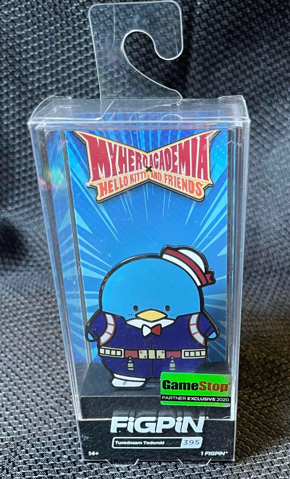 FiGPiN #395 tuxedosam Todoroki Sanrio My Hero Academia GameStop Partner Excl