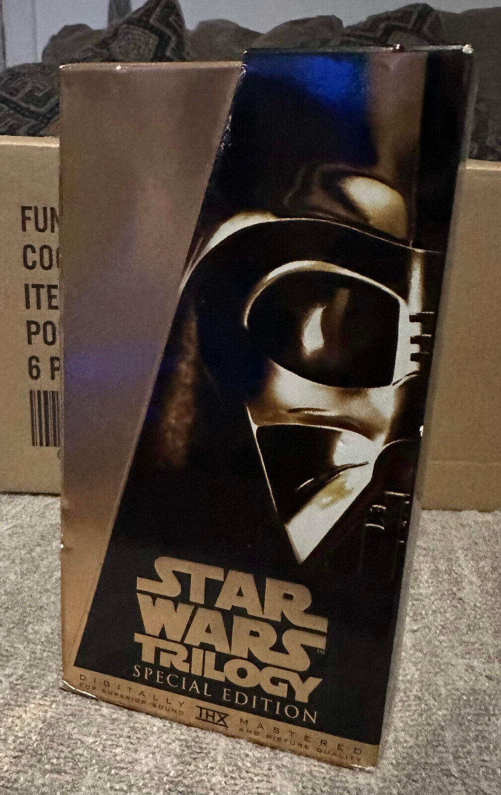 Star Wars Trilogy (VHS, 1997, Special Edition) 3 Movie Set LucasFilm