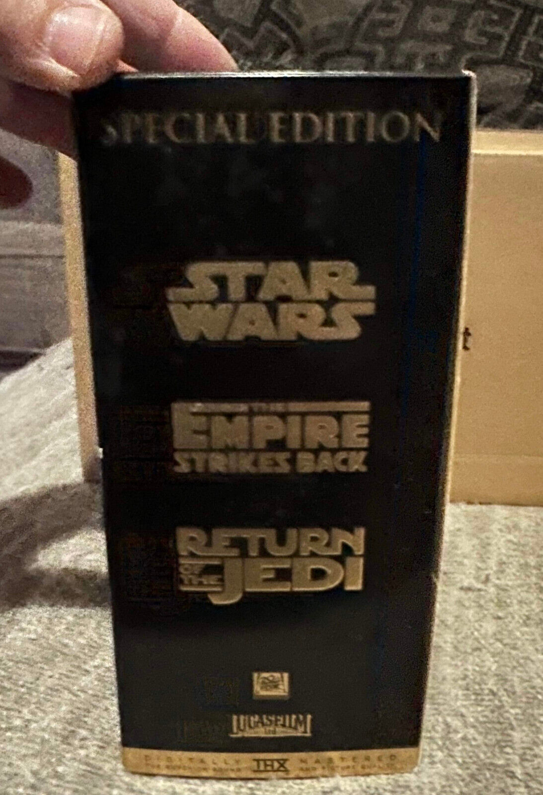 Star Wars Trilogy (VHS, 1997, Special Edition) 3 Movie Set LucasFilm