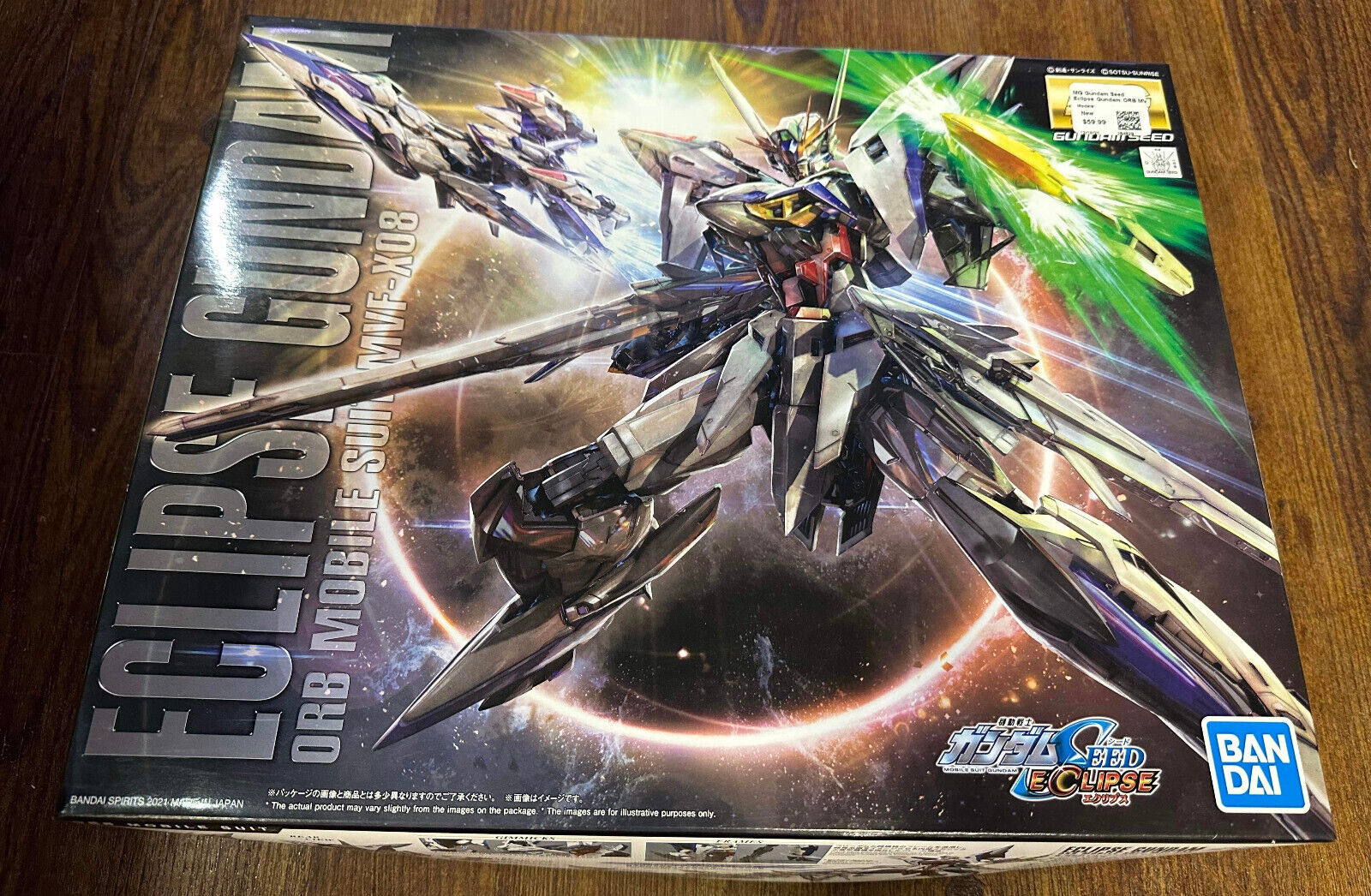 Bandai 1/100 MG Gundam Seed Eclipse Model Kit Action Figure