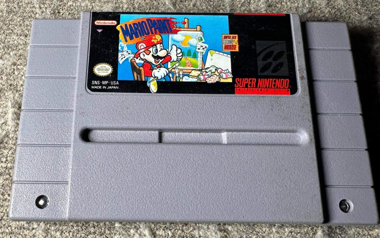 Mario Paint (Super Nintendo Entertainment System, 1992)