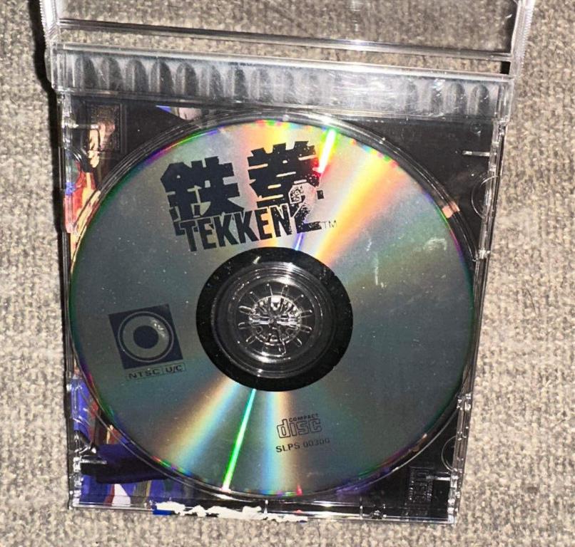 PS1 Tekken 2 (Sony PlayStation 1, 1996) Disc Only *Tested