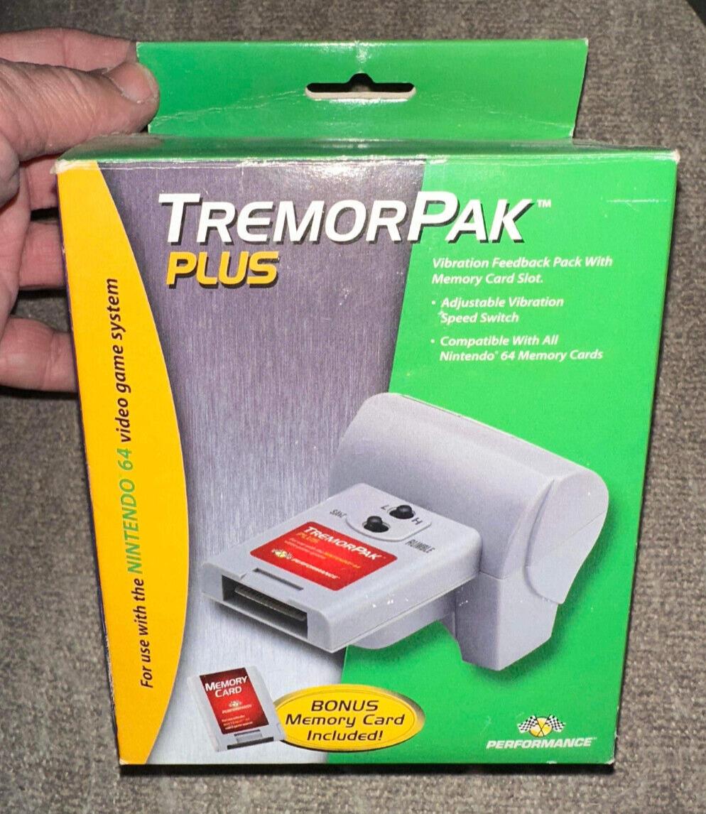 Nintendo 64 TremorPak PLUS, N64, Includes Box