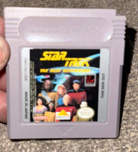 Game Boy Star Trek The Next Generation Nintendo Gameboy Tested