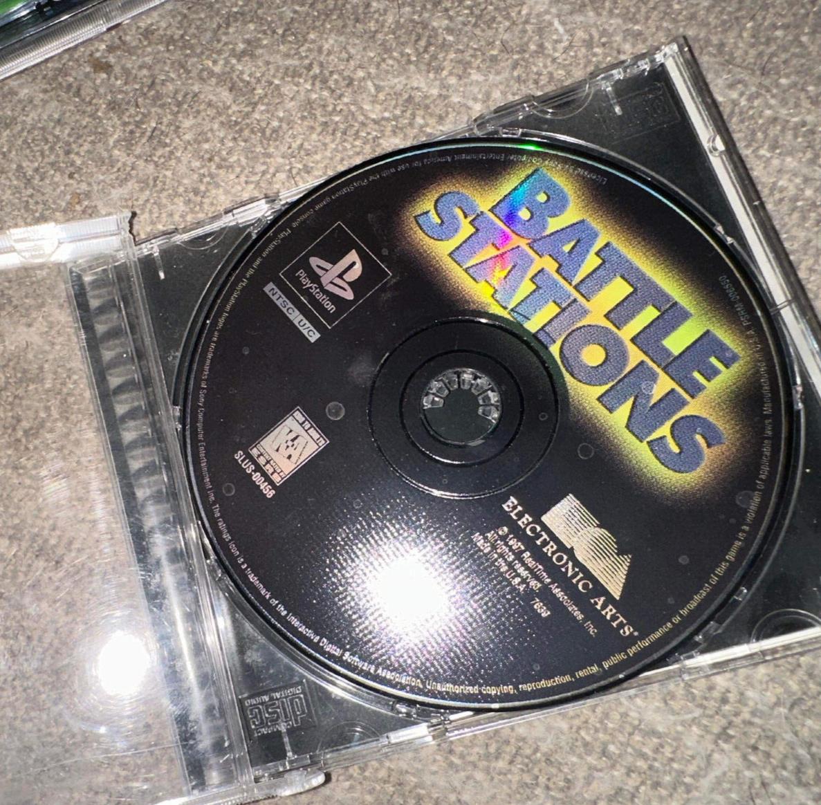 Battle Stations Video Game for Sony PlayStation 1 PS1