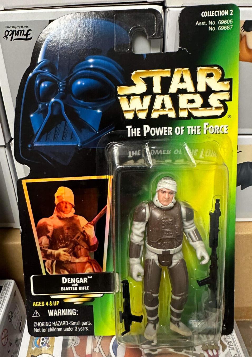 Star Wars DENGAR Action Figure Bounty Hunter The Power Of The Force