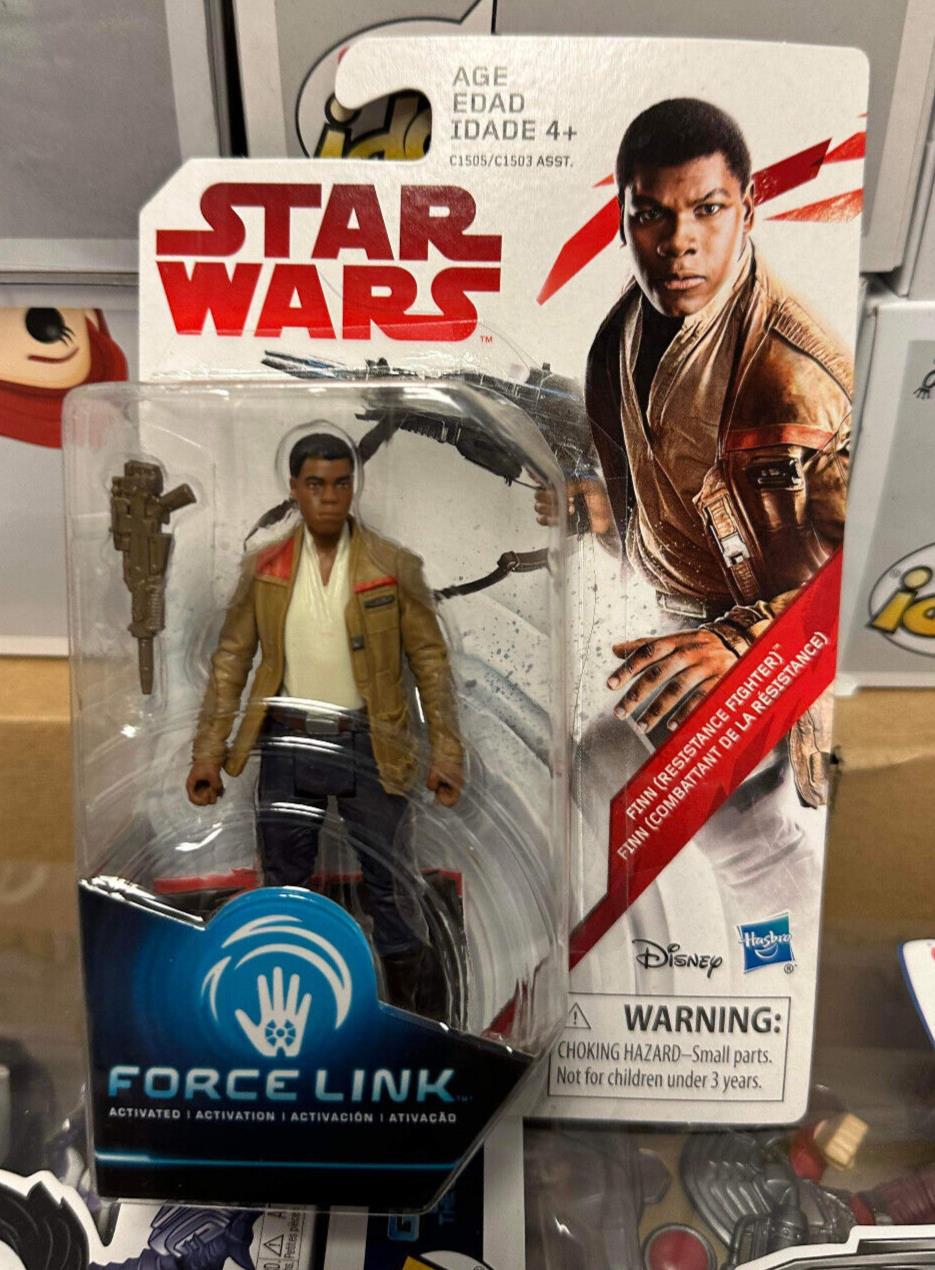 Hasbro Star Wars Finn (Resistance Fighter) Force Link Action Figure