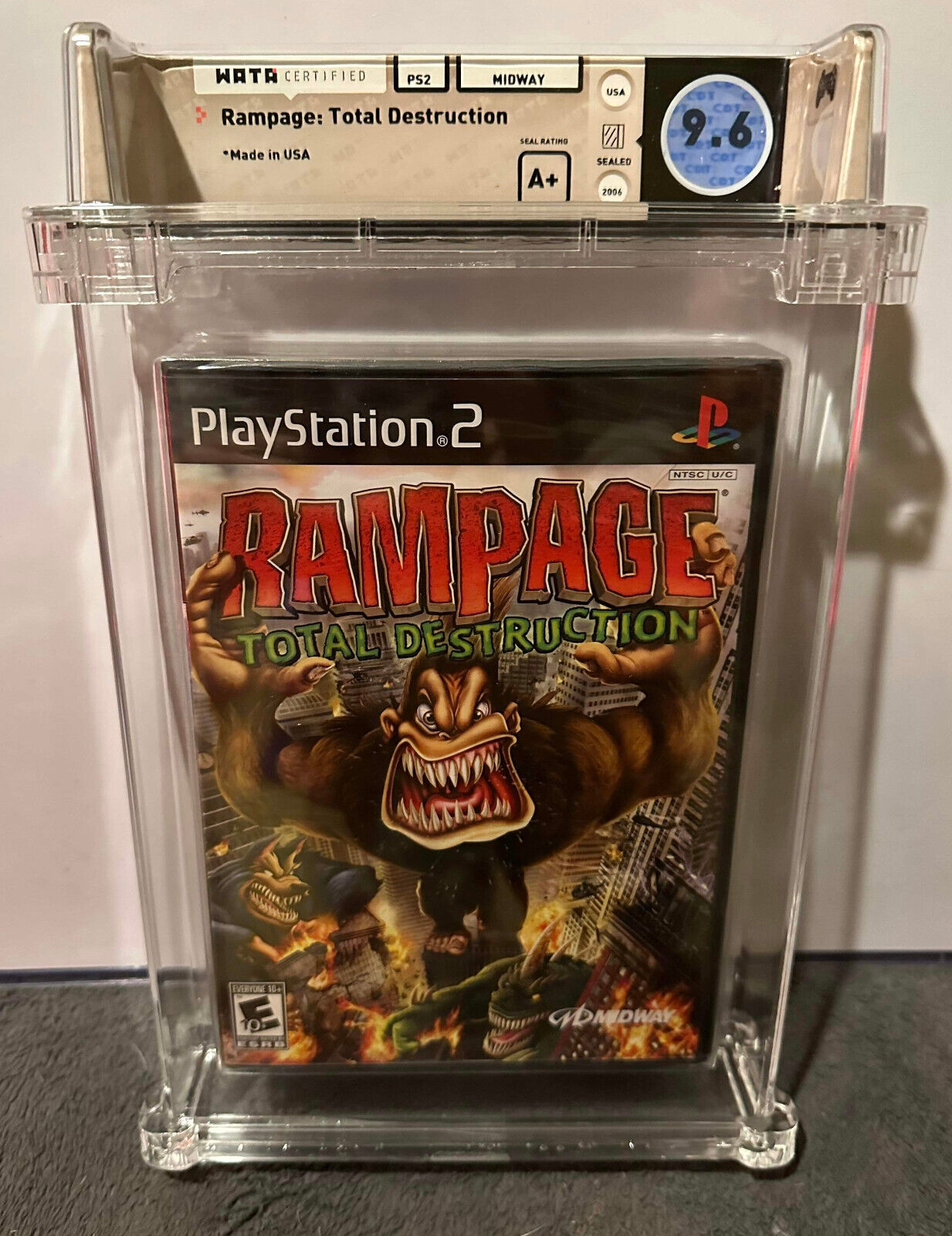 Rampage - Playstation 2 WATA 9.6 Certified A+ PS2