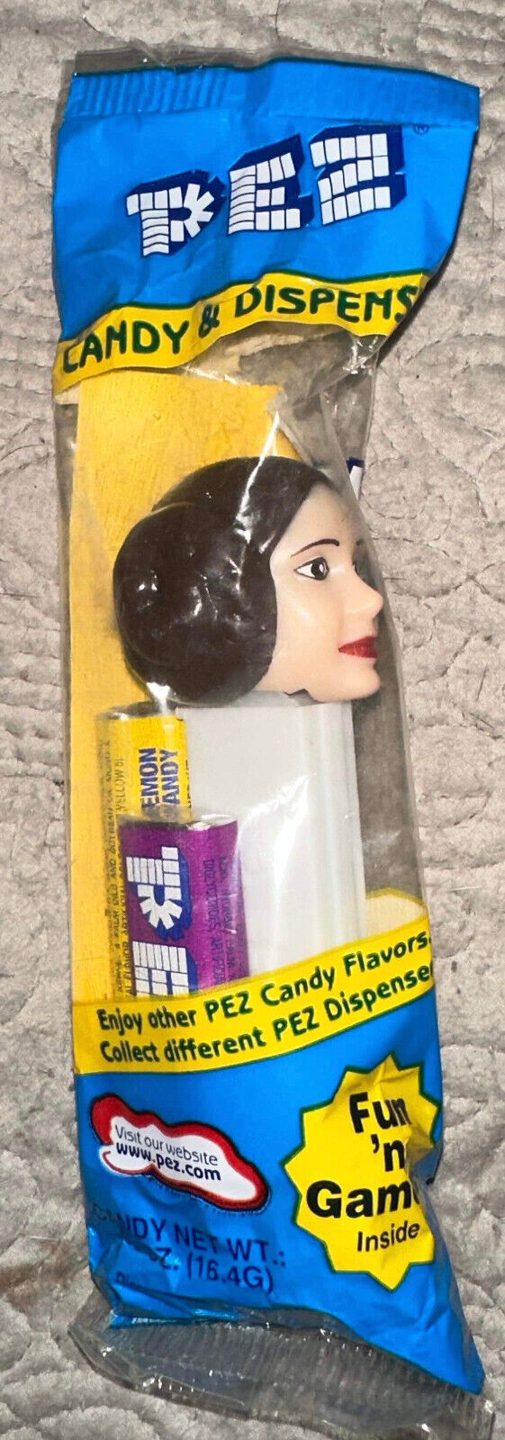 Vintage Star Wars Princess Leia PEZ Dispenser 1997