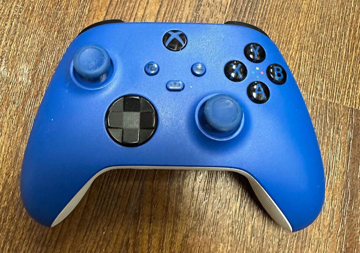 Microsoft Xbox One Series X S Wireless Controller Model 1914 Shock Blue Tested