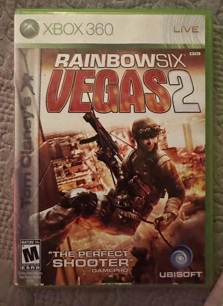 Tom Clancy's Rainbow Six: Vegas 2 (Microsoft Xbox 360, 2008)