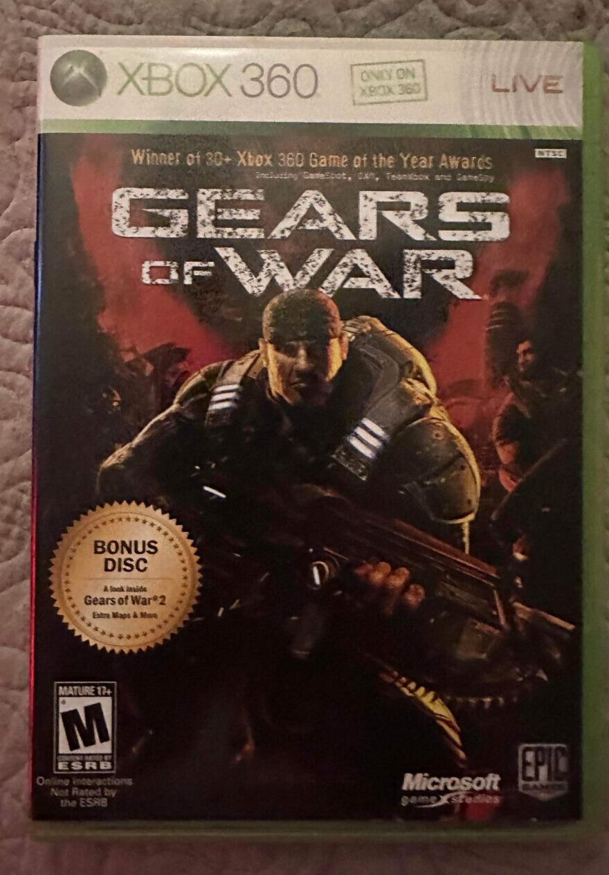 Gears of War 2 (Microsoft Xbox 360, 2008) Video Game