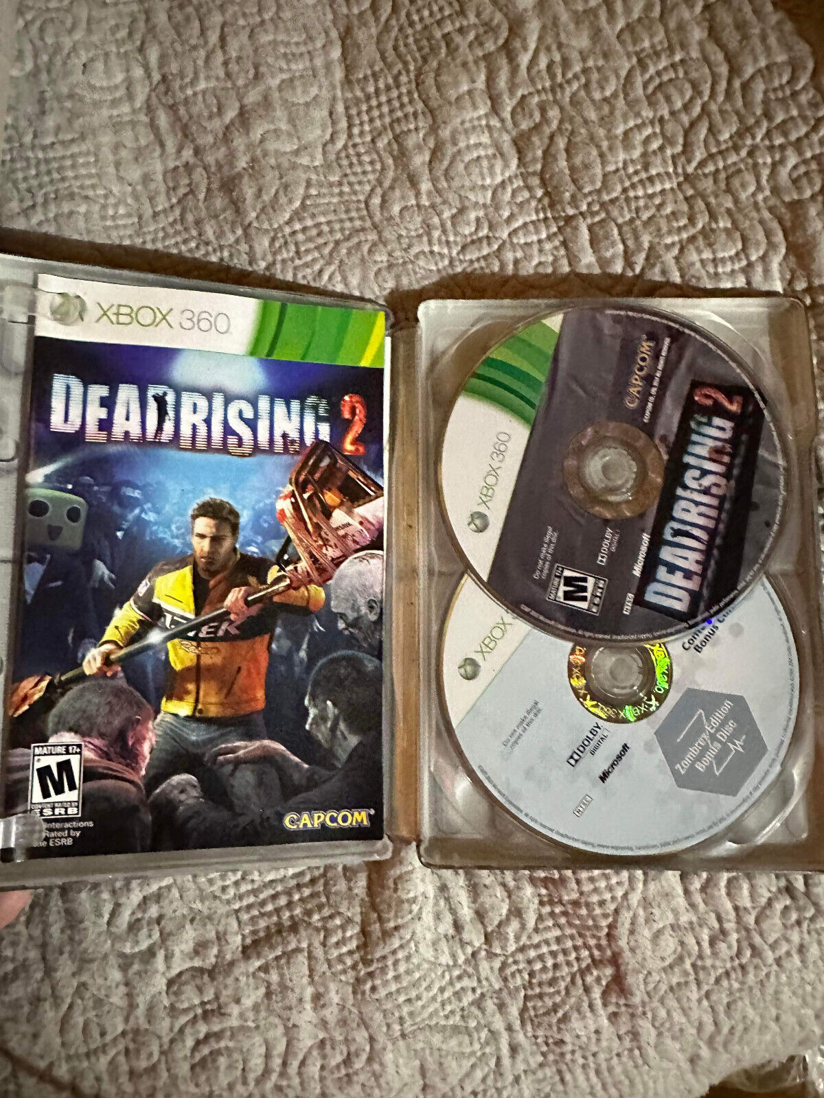 Dead Rising 2 Zombrex Edition XBOX 360 Video Game Limited Edition Capcom Zombie
