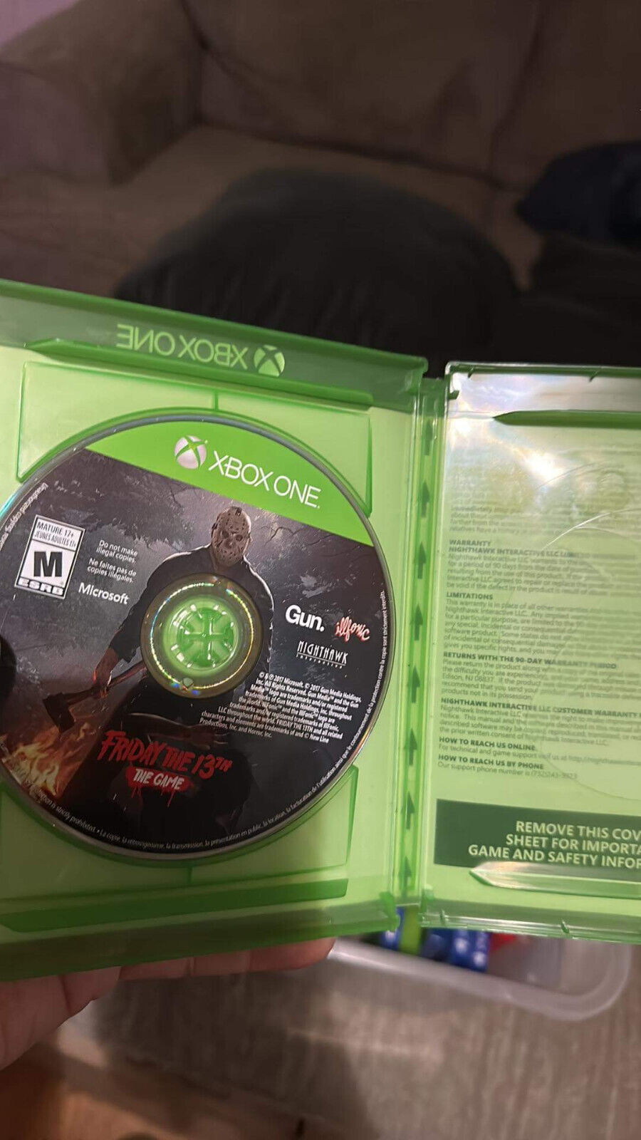 Friday the 13th: The Game (Microsoft Xbox One, 2017)