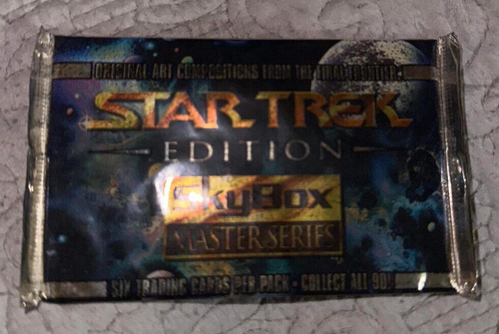 Skybox 1994 Star Trek Edition Master Series Trading Card pack - Sealed