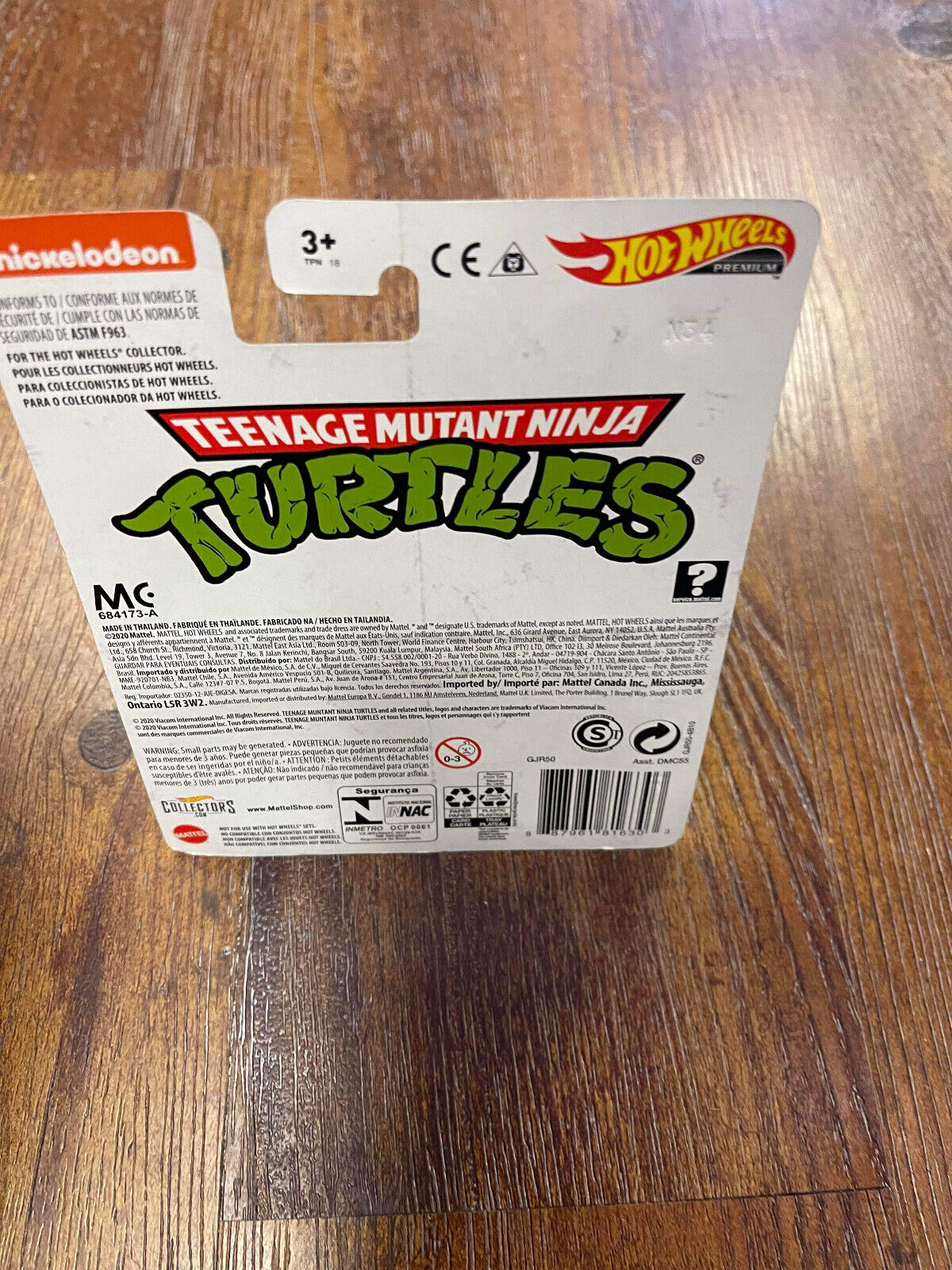 Hot Wheels Premium Nickelodeon TMNT Teenage Mutant Ninja Turtles Party Wagon