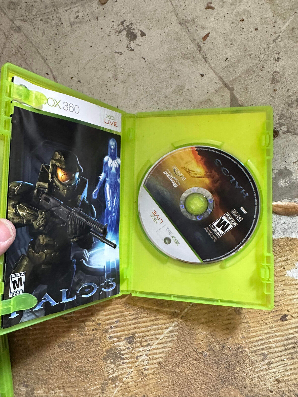 Halo 3 (Xbox 360, 2007) Complete CIB W/ Manual