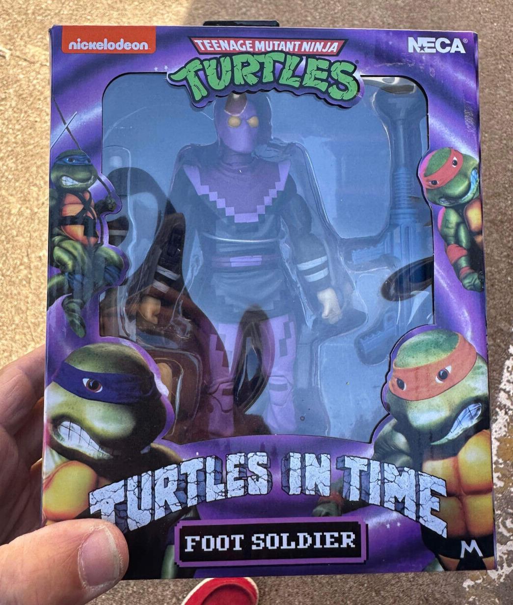 NECA TMNT Turtles in Time Series 1 Foot Soldier Teenage Mutant Ninja Turtles