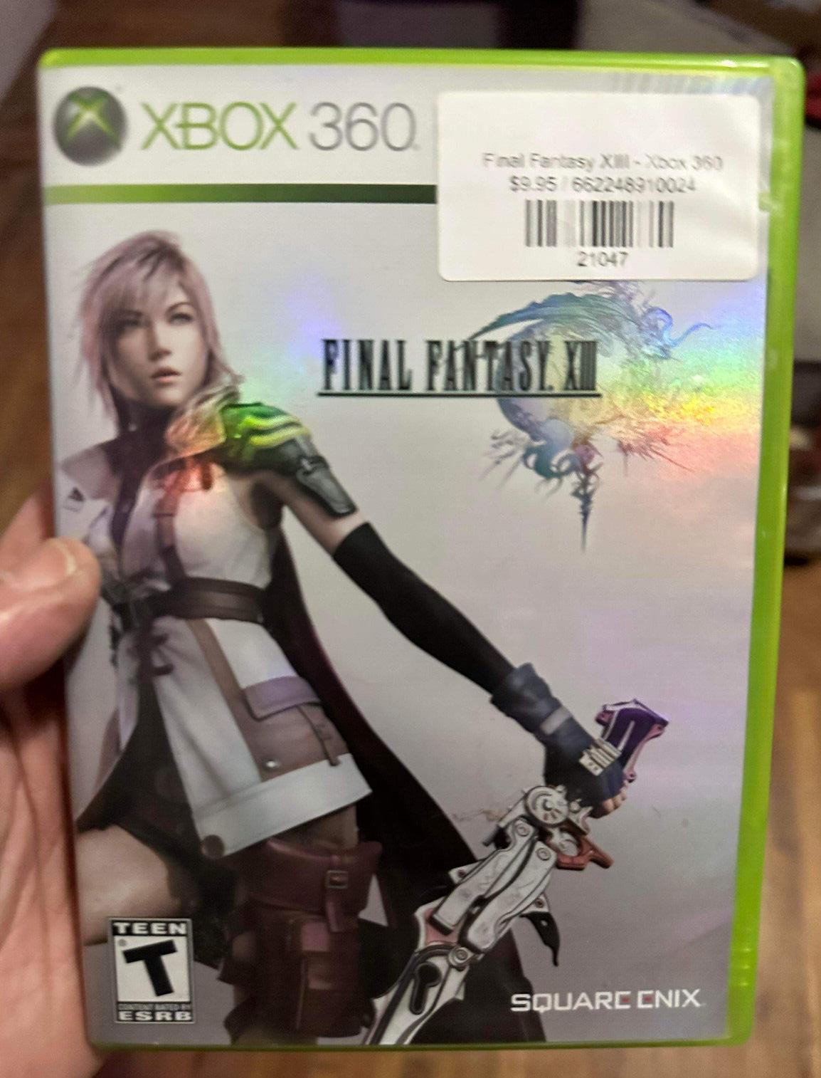 Xbox 360 Final Fantasy XII Xbox Live 3 Discs and Manual