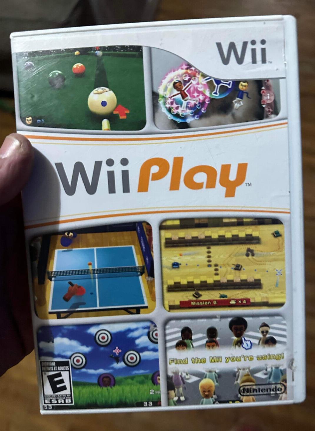 Wii Play (Nintendo Wii, 2007) Video Game