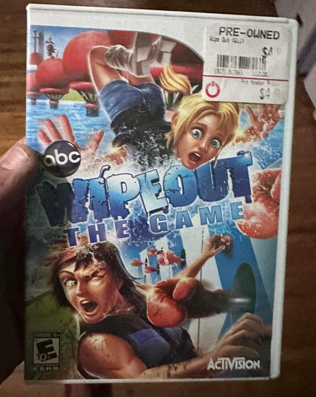 Nintendo Wii ABC Wipeout The Game Complete Video Game