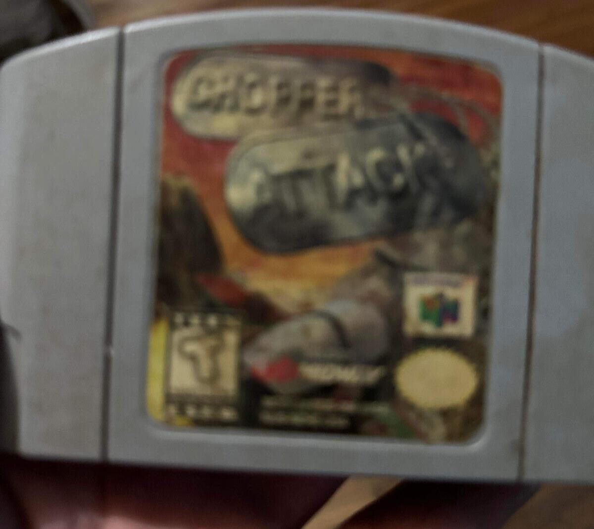 Chopper Attack Nintendo 64 N64 Cart Only