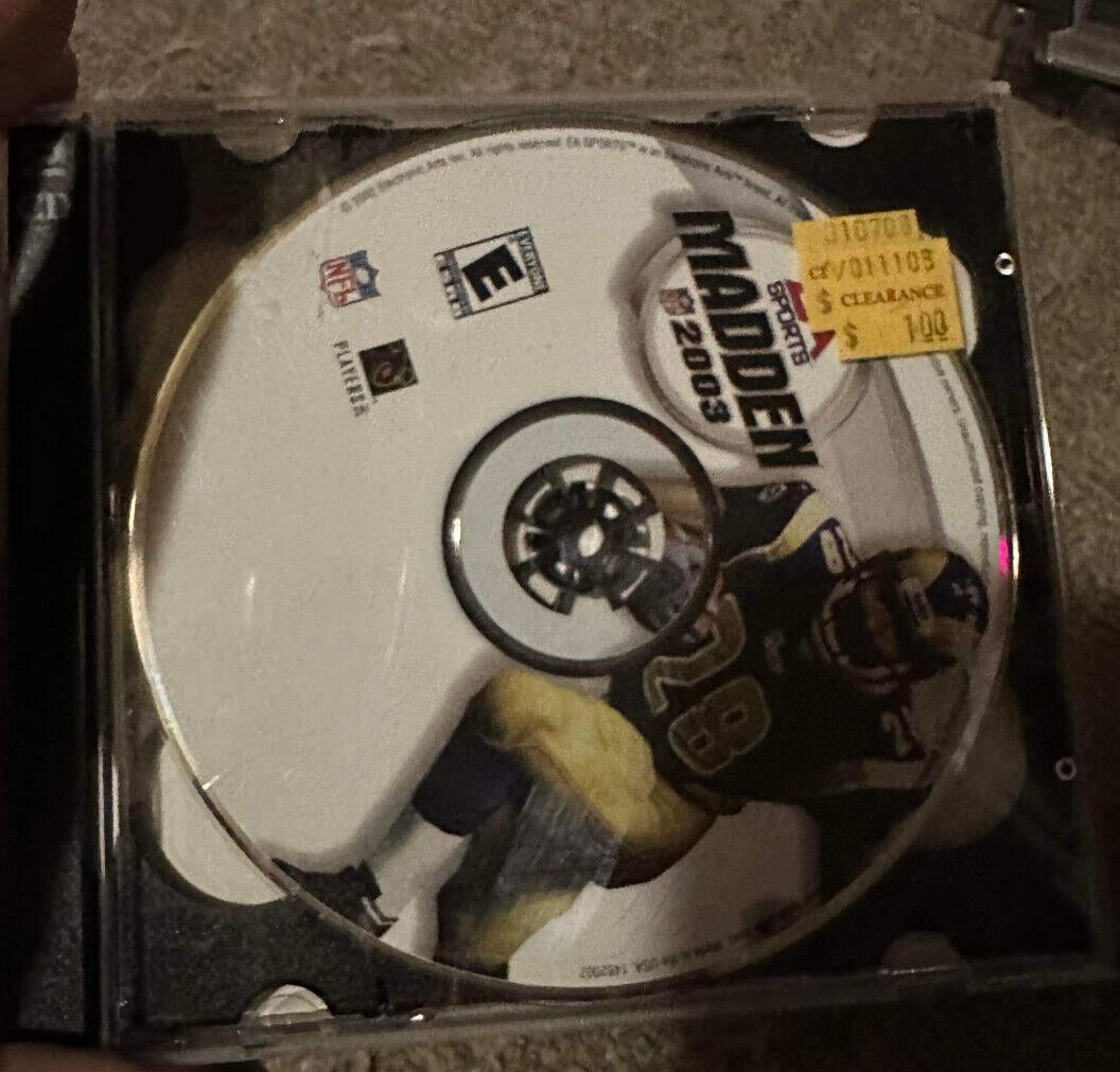 Madden NFL 2004 (Sony Playstation 2, 2003) PS2 Disc Only