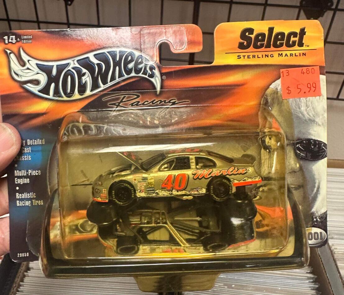 Hot Wheels Racing #40 Sterling Marlin 2001 Select 1:64