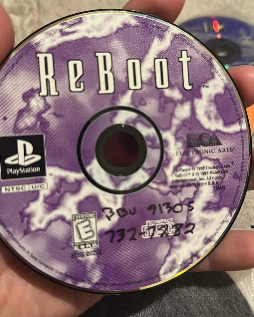 ReBoot PS1 (Sony PlayStation 1, 1998) Game Disc Only