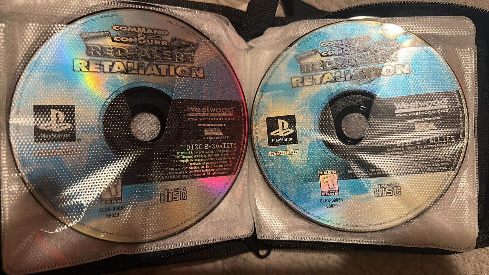Sony PlayStation 1 PS1 Disc Only Command & Conquer: Red Alert Retaliation