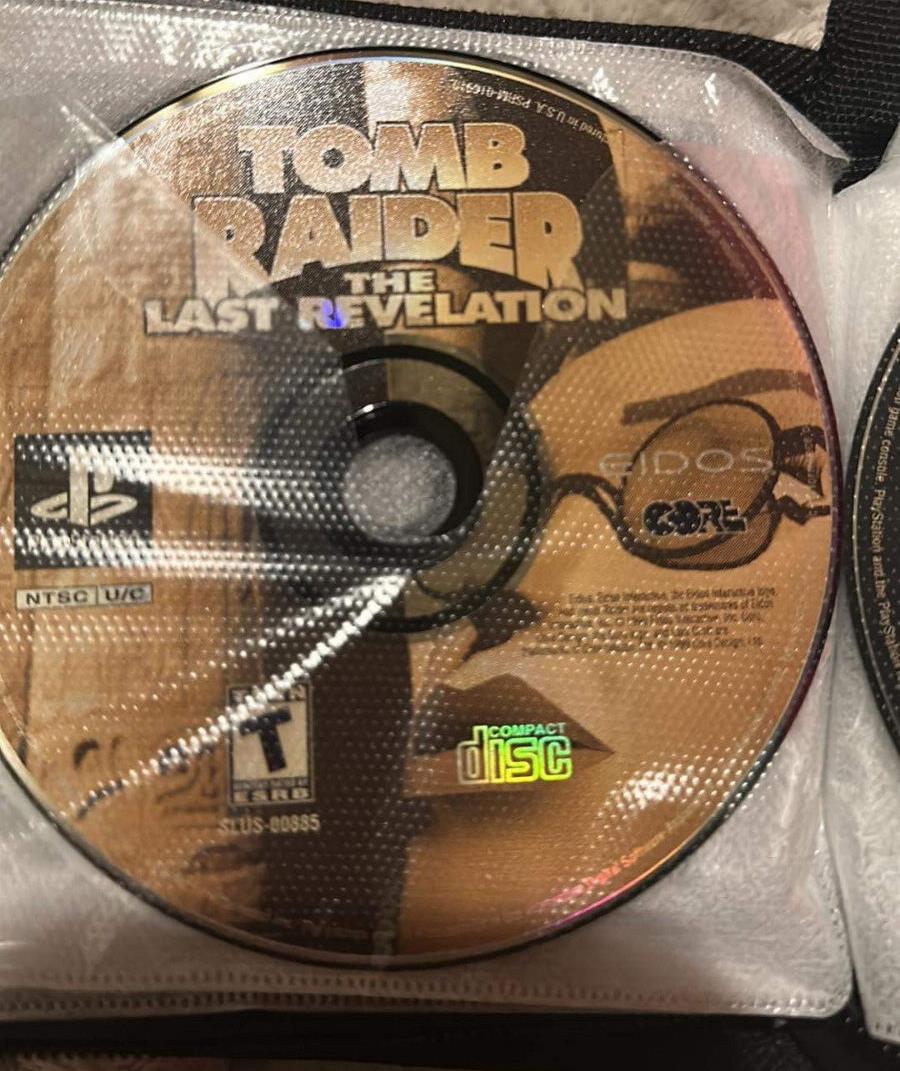 Tomb Raider: The Last Revelation (Sony PlayStation 1, 1999) PS1 Disc Only