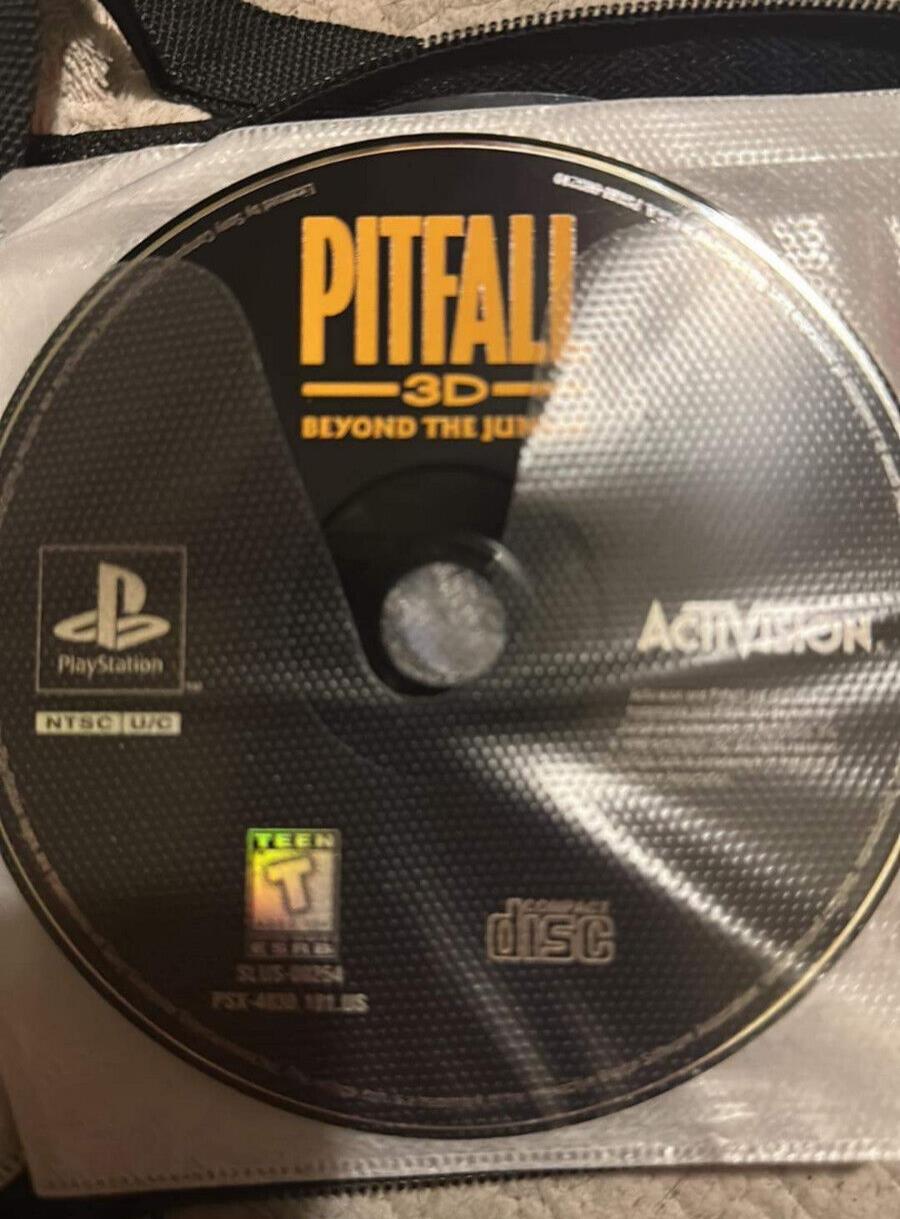 Pitfall 3D: Beyond the Jungle (Sony PlayStation 1, 1998) PS1 Disc Only