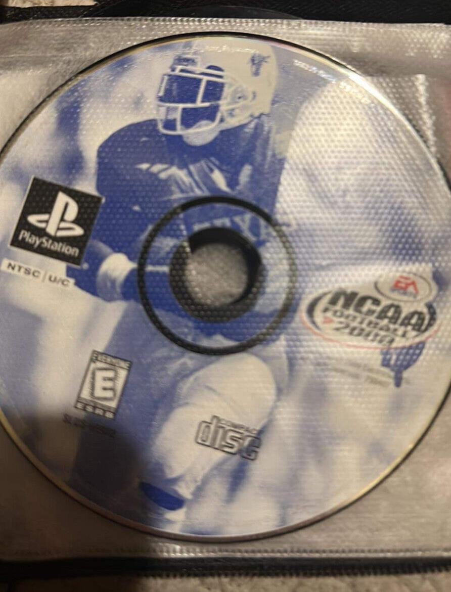 NCAA Football 2001 (Sony PlayStation 1, 2000) PS1 Disc Only