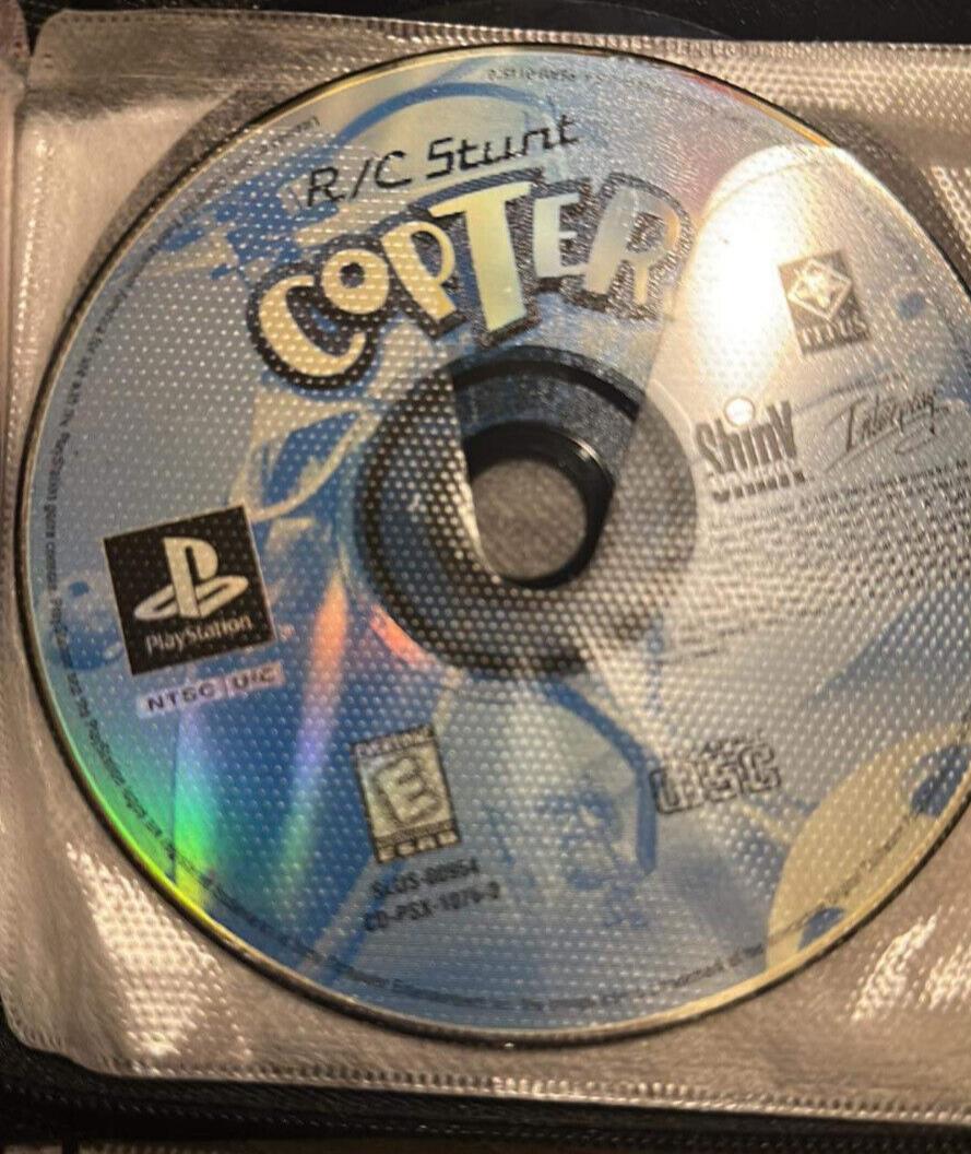R/C Stunt Copter (Sony PlayStation 1, 1999) Disc Only